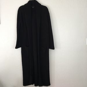 Barefoot Dreams cozy chic brown robe fuzzy